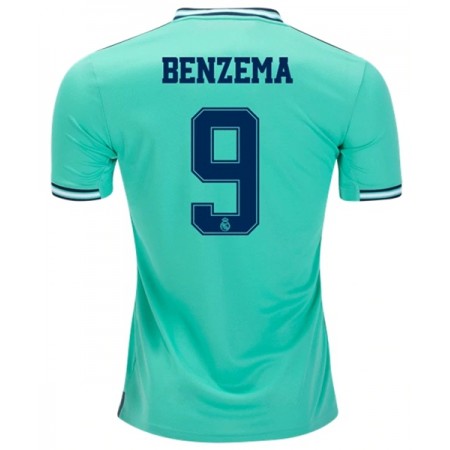 Billiga Fotbollströjor Real Madrid BENZEMA 9 Tredje tröja 2019/20 Kortärmad